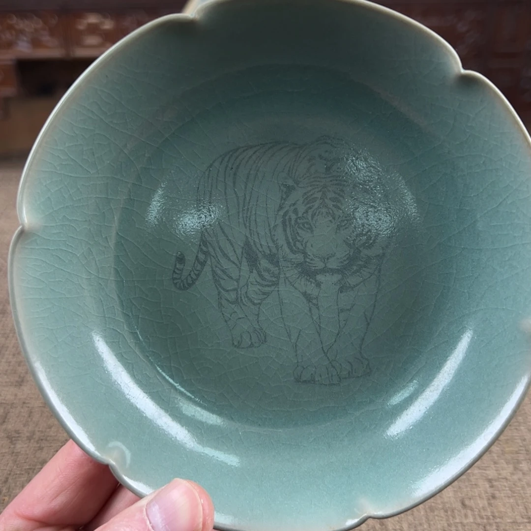 瓷片正能量陶瓷艺术品