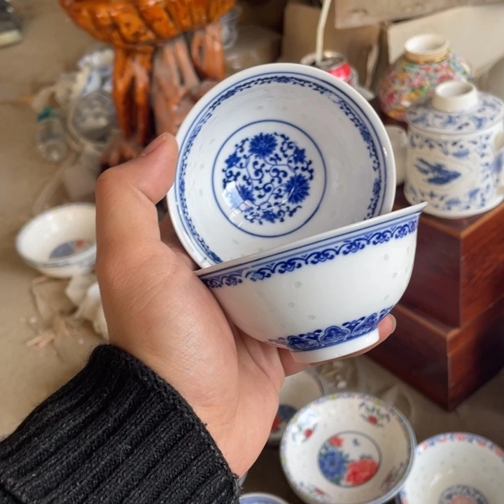 瓷碗景德镇高温细白瓷餐具