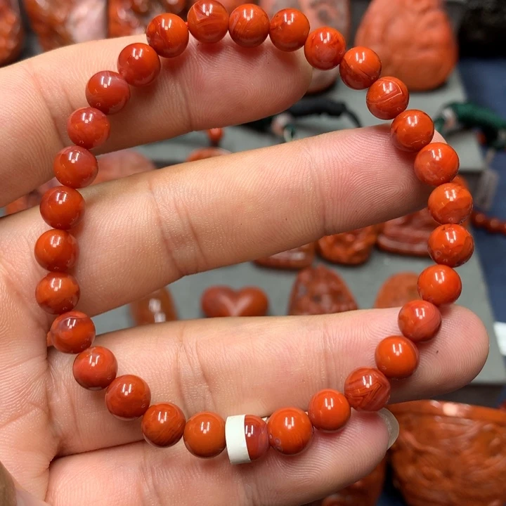 南红玛瑙未镶嵌手串