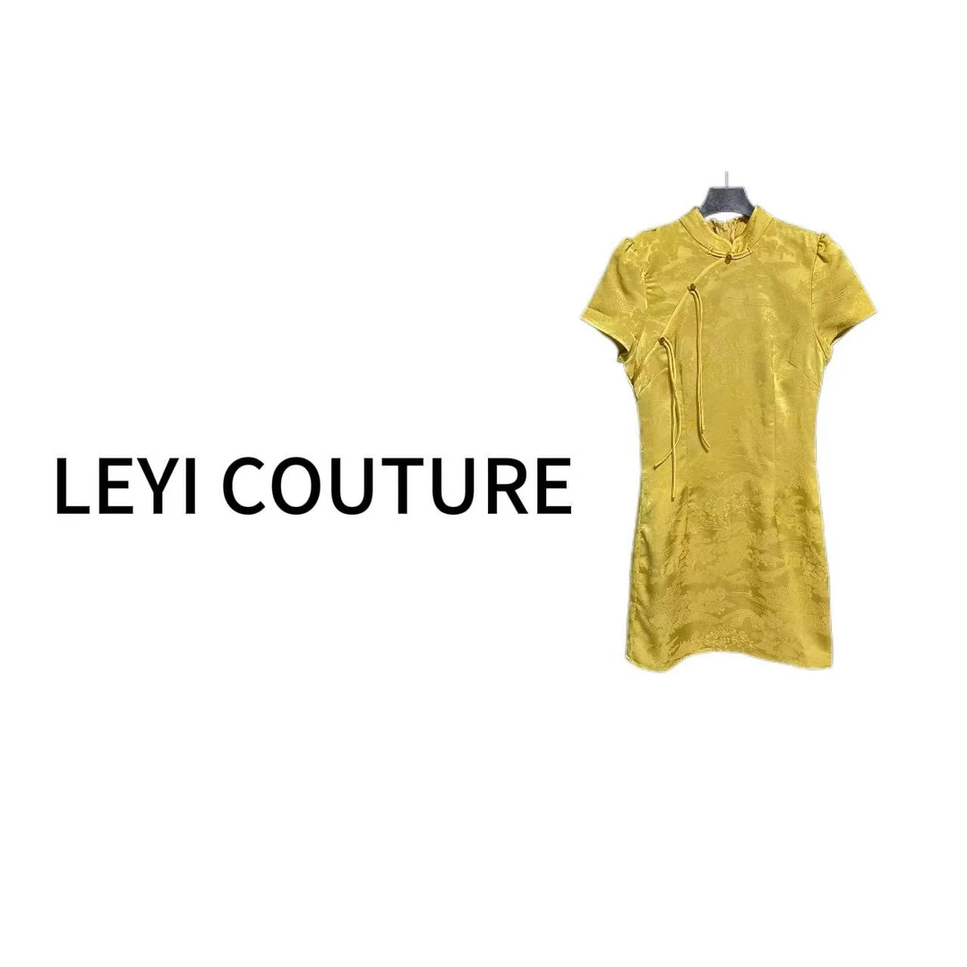 【 LEYI COUTURE】畑畑2025高端气质“梦里知否”3518