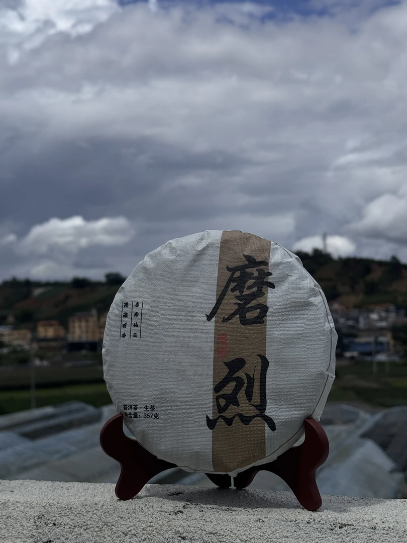 2025年磨烈大树生茶357克饼