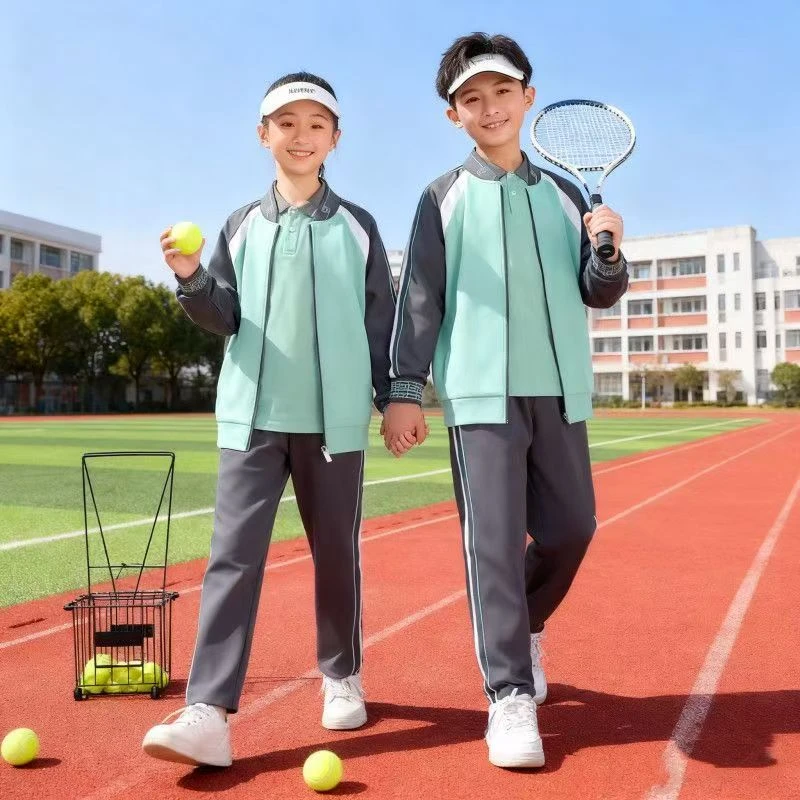 江西赣州统一学生校服秋季校服套装男女同款小学初中高中舒适透气