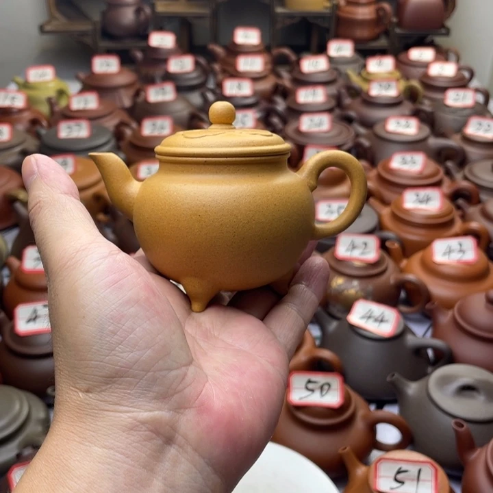 沉***金茶壶紫砂宜兴紫砂文化