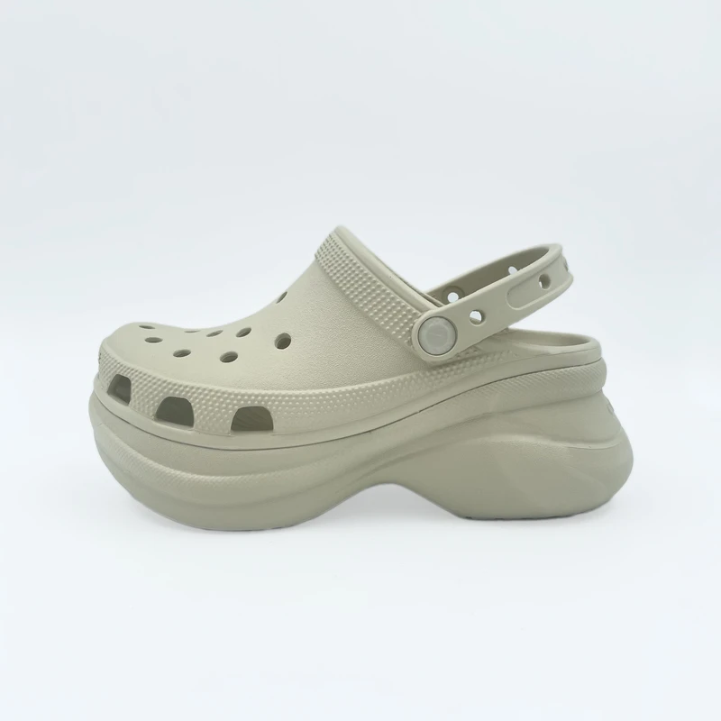 【赵北柠】新款鲸鱼增高洞洞鞋舒适居家外穿不臭脚2025夏季洞洞拖