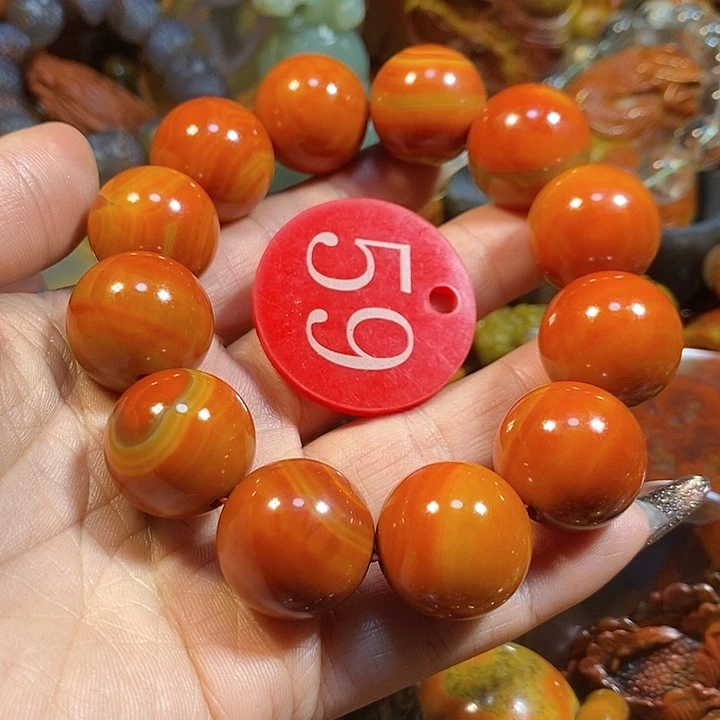 玛瑙/玉髓手链未镶嵌惠*慧