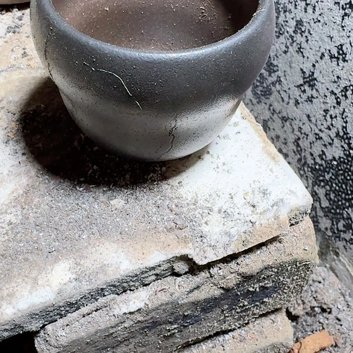 三***云紫砂茶壶坭兴陶柴烧