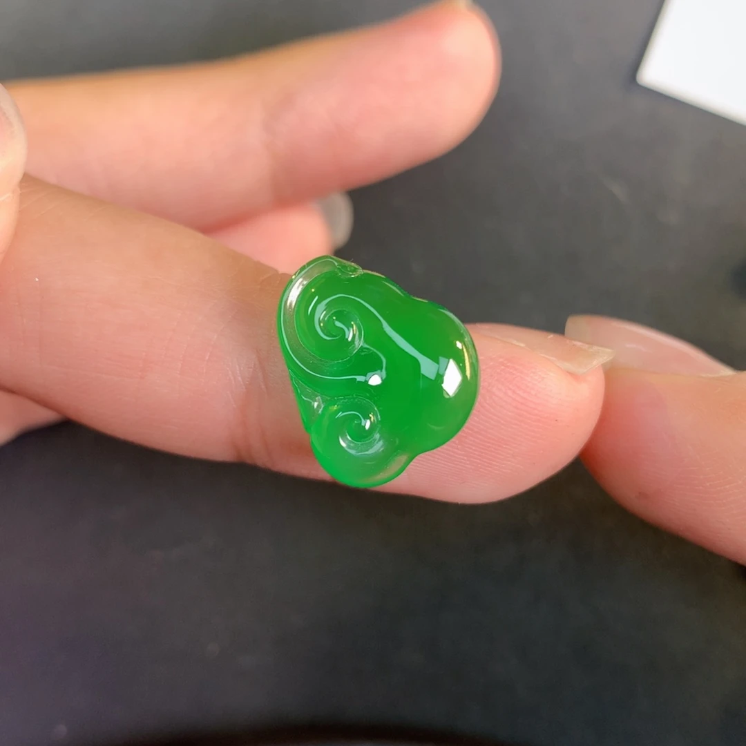 魔***哥翡翠裸石翡翠14.86-12.74-3.54