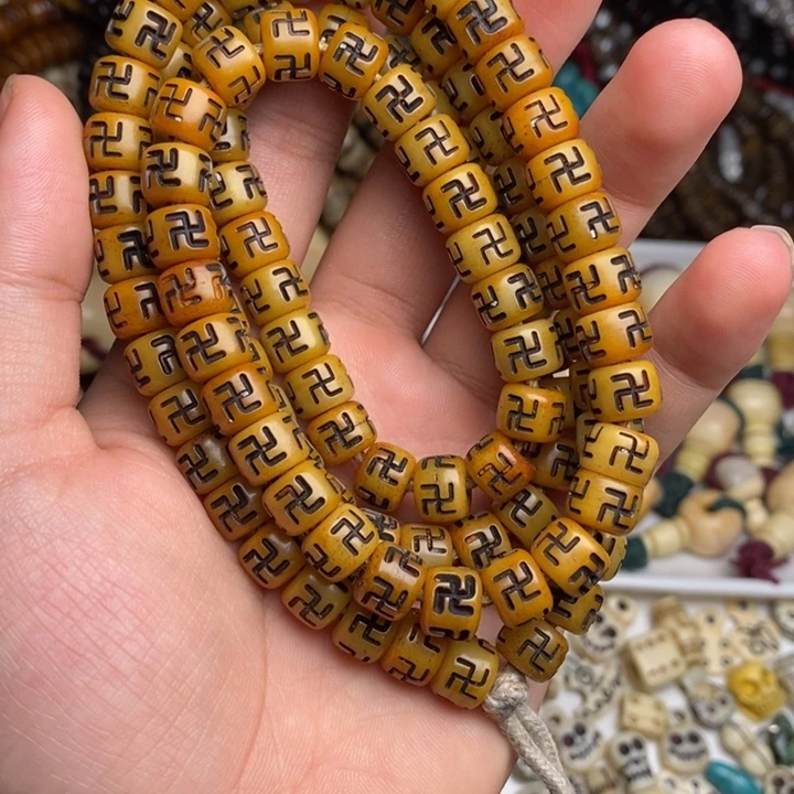 牛骨手串/手链藏传旦珍