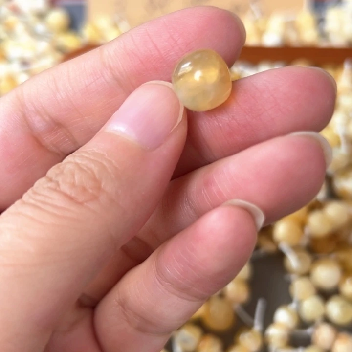 蜜蜡未镶嵌裸石10.2mm一个