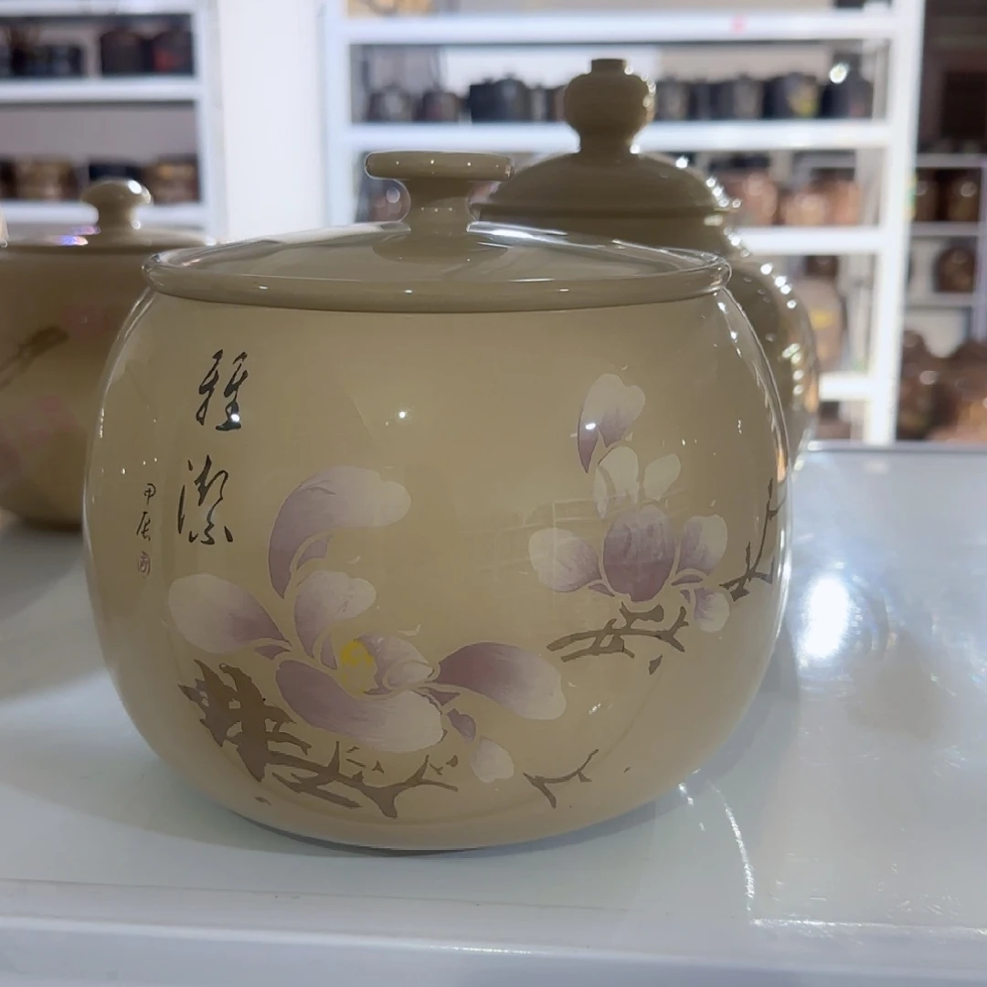 润***026建水紫陶微瑕400克茶罐