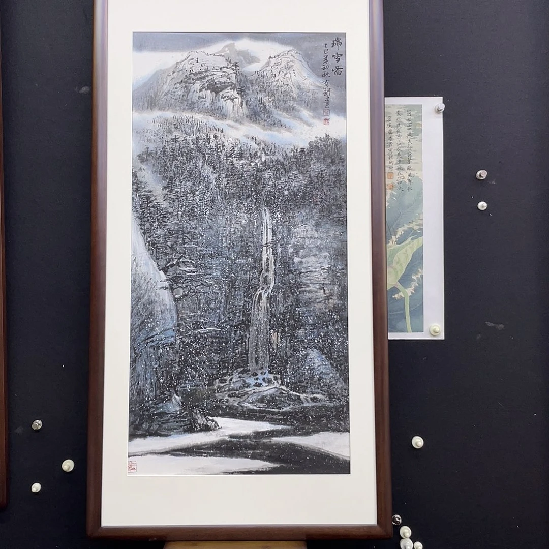 国画国画作品，精品山水，画心