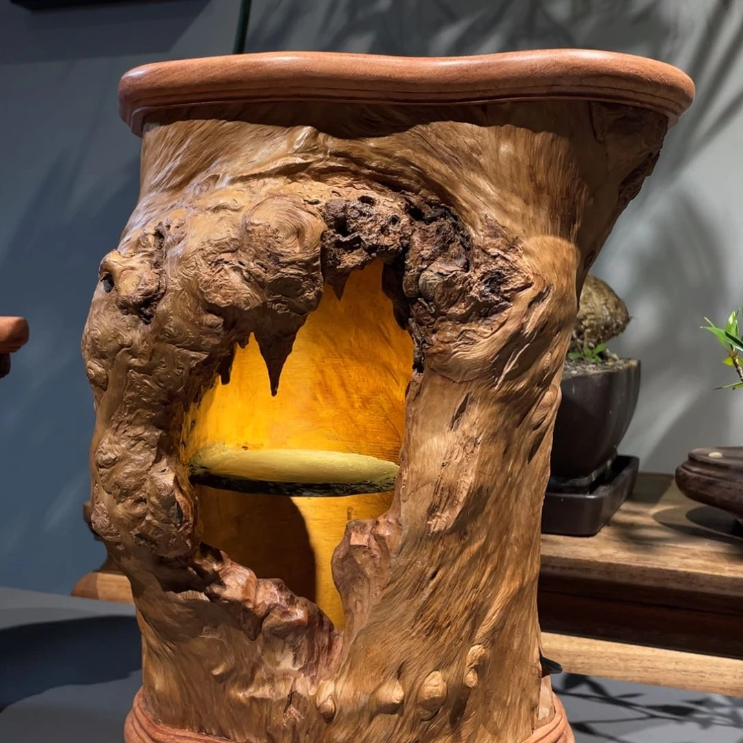 木暮*荔枝木灯具工艺品