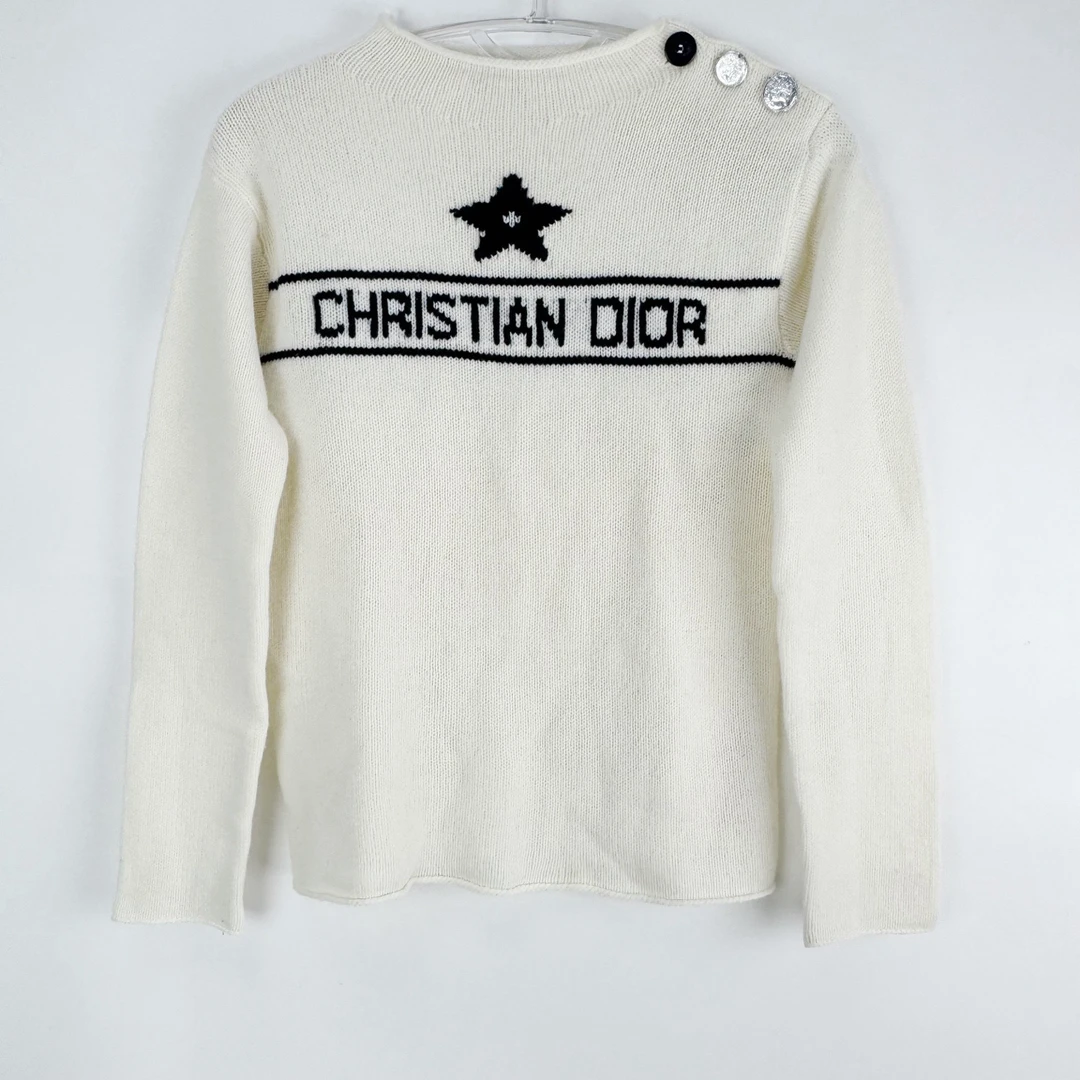 99新 DIOR/迪奥 38码 DIOR迪奥 幸运针织毛衣 99新 sz0271