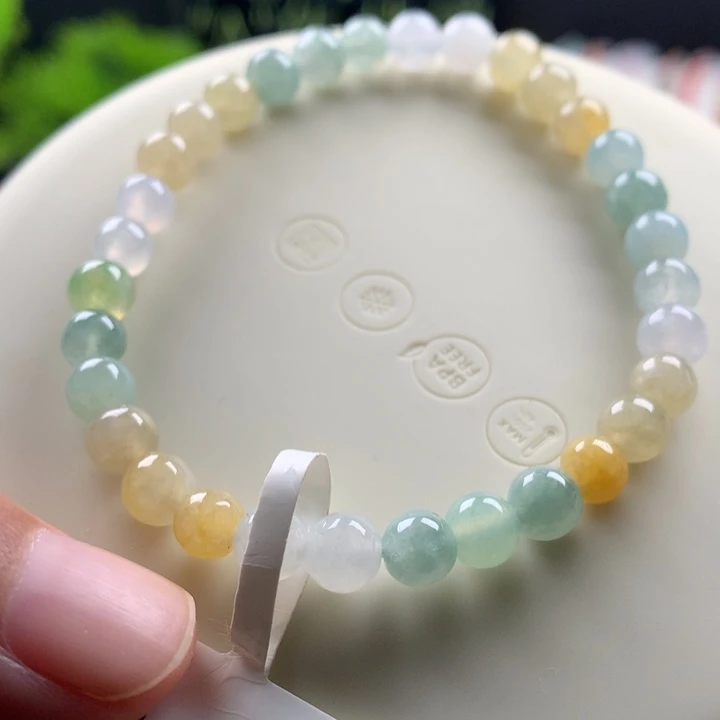 未镶嵌手链翡翠卡6
