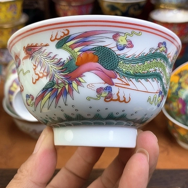 景德镇陶瓷藏式茶碗