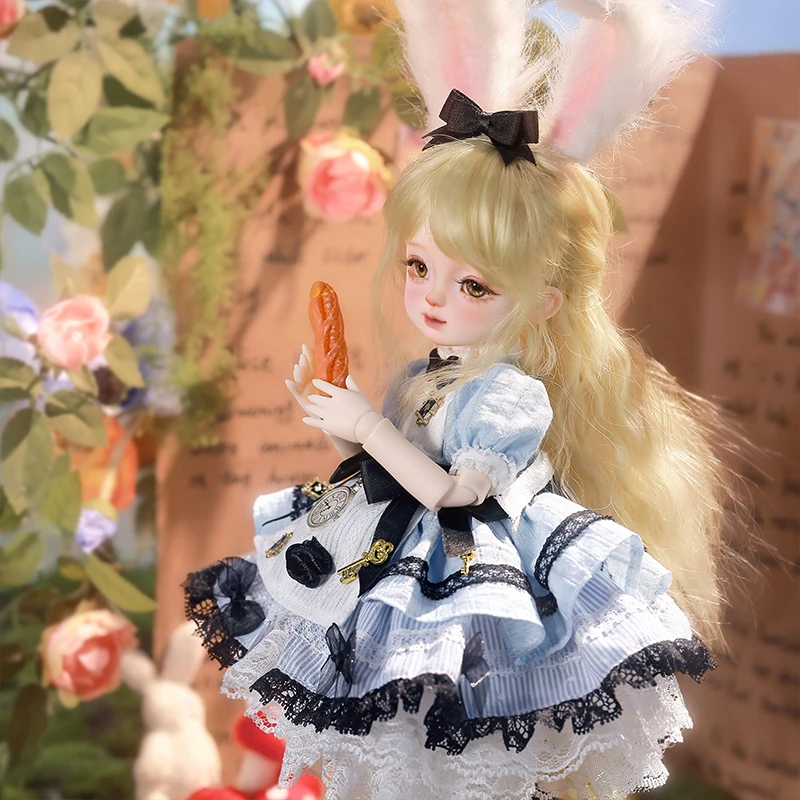 ShugaFairy原创正版6分妙妙bjd可爱娃娃SD树脂玩偶爱丽丝梦游仙境