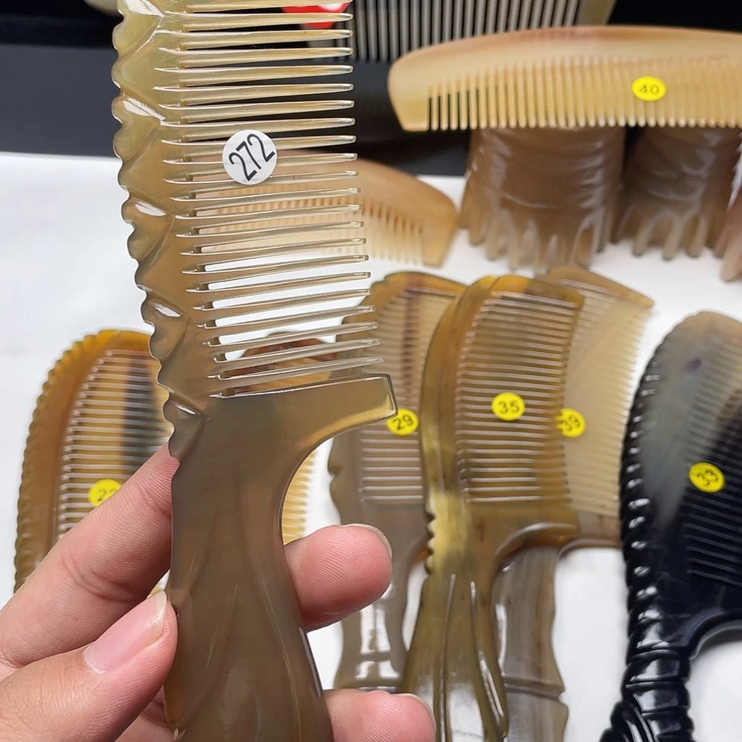 纯手工制作牛角梳272礼盒