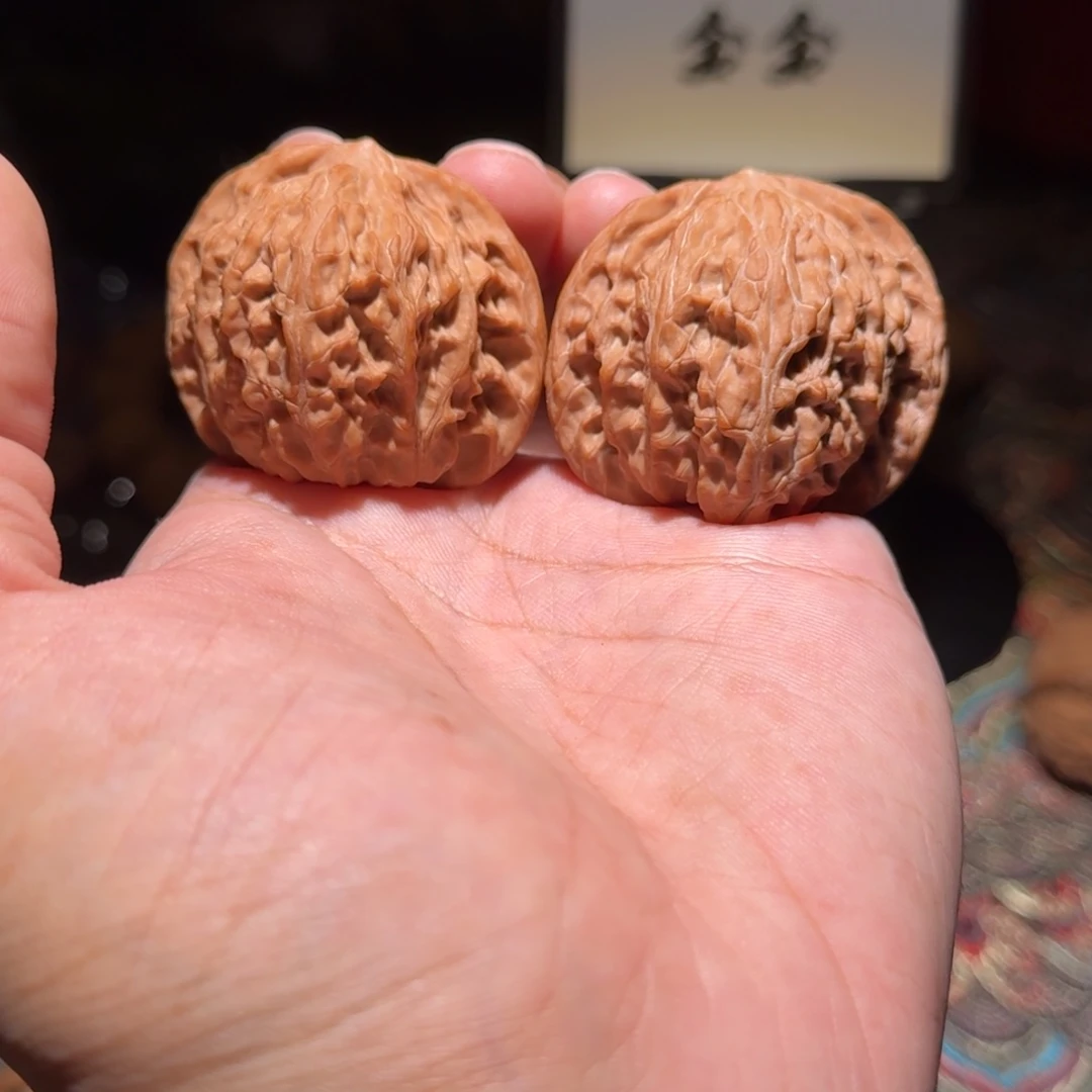 把件核桃473磨盘，尺寸44