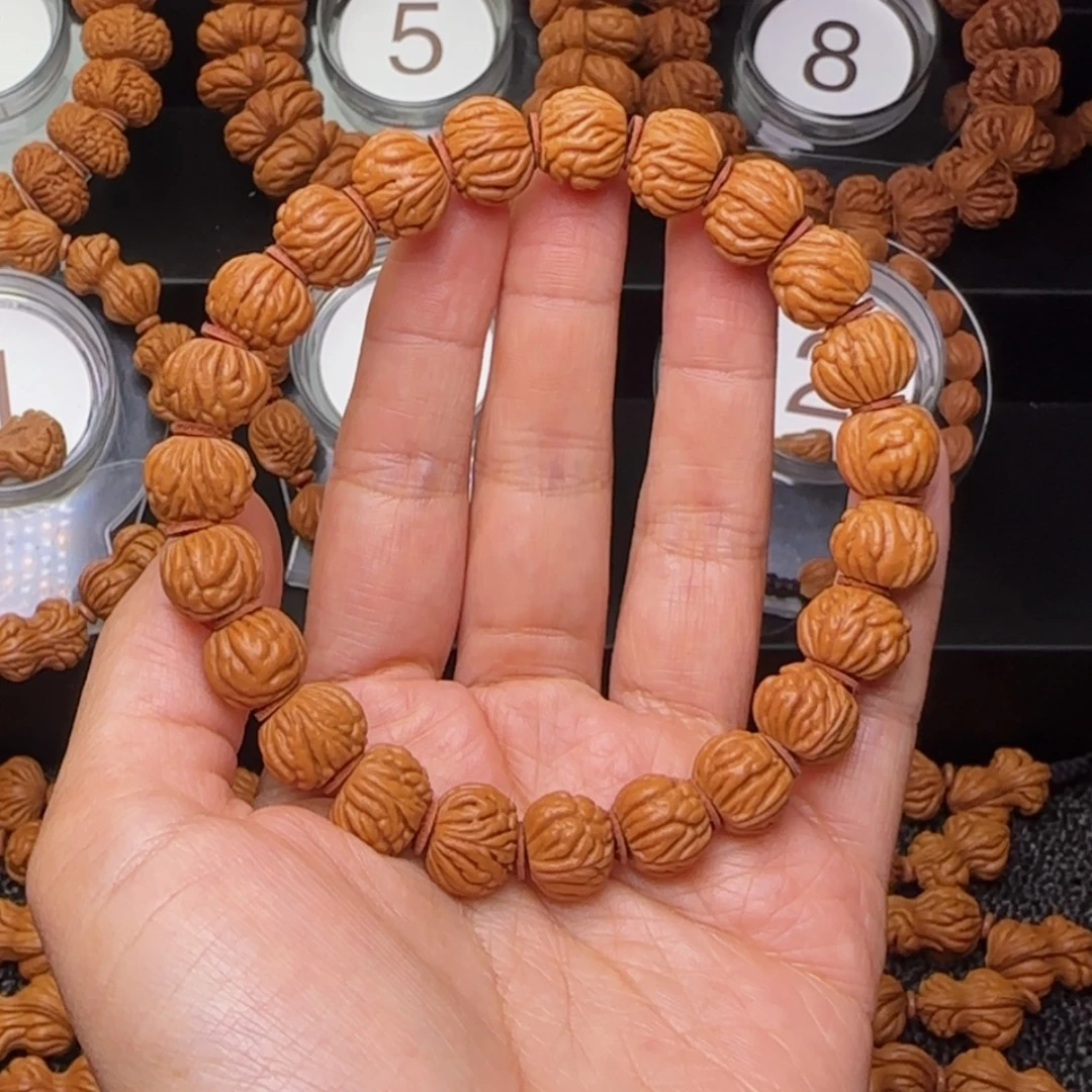 桃核吊坠秦岭金豆