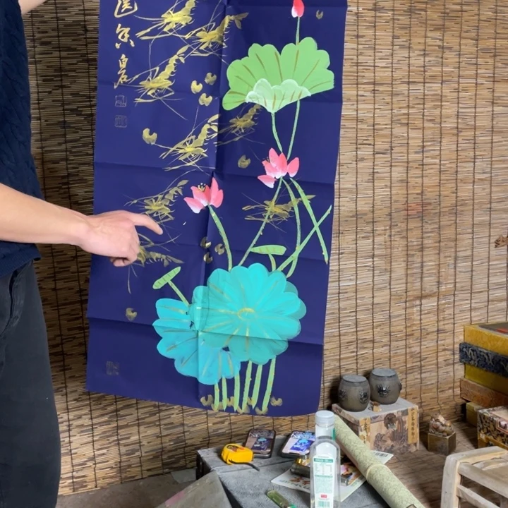 竖款家装装饰画11