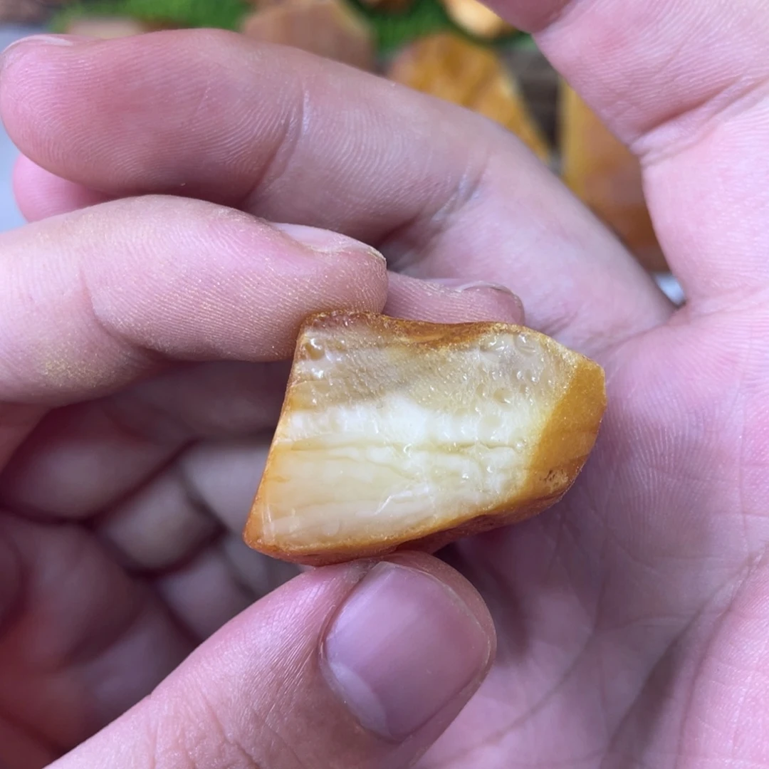 定制琥珀天然琥珀15圆珠