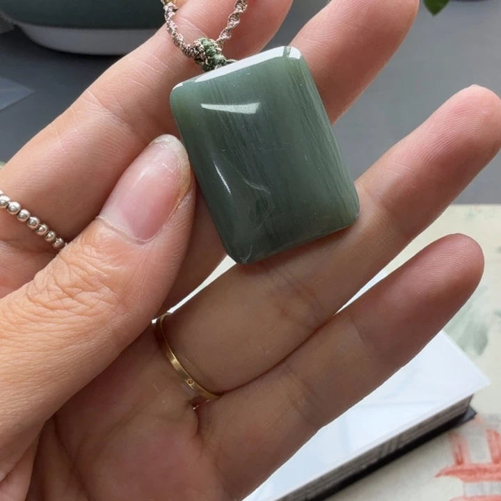 和田玉未镶嵌颈饰23