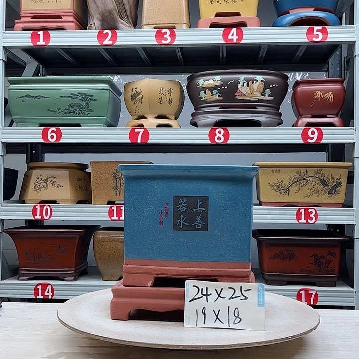 紫砂花盆紫砂花盆