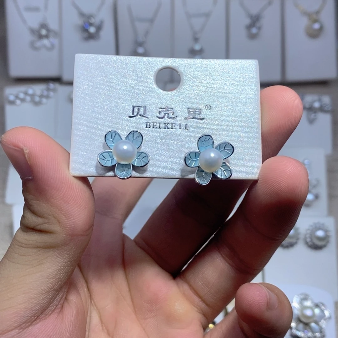 未镶嵌耳饰淡水珍珠