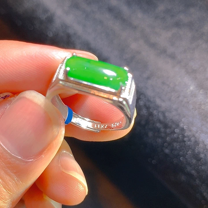 【闪购商品】翡翠颈饰银S925镶嵌翡翠