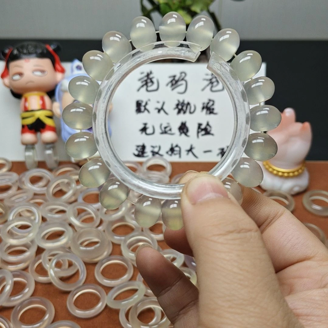 玛瑙/玉髓合金戒指