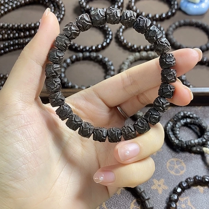 椰蒂手串富甲雕刻25颗