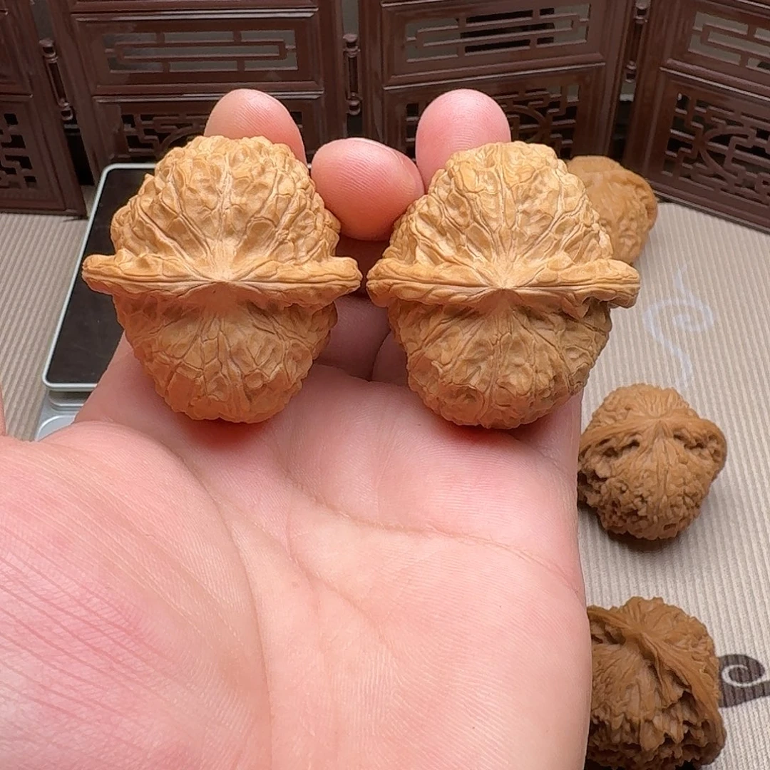 把件文玩核桃44尺南瓜墩