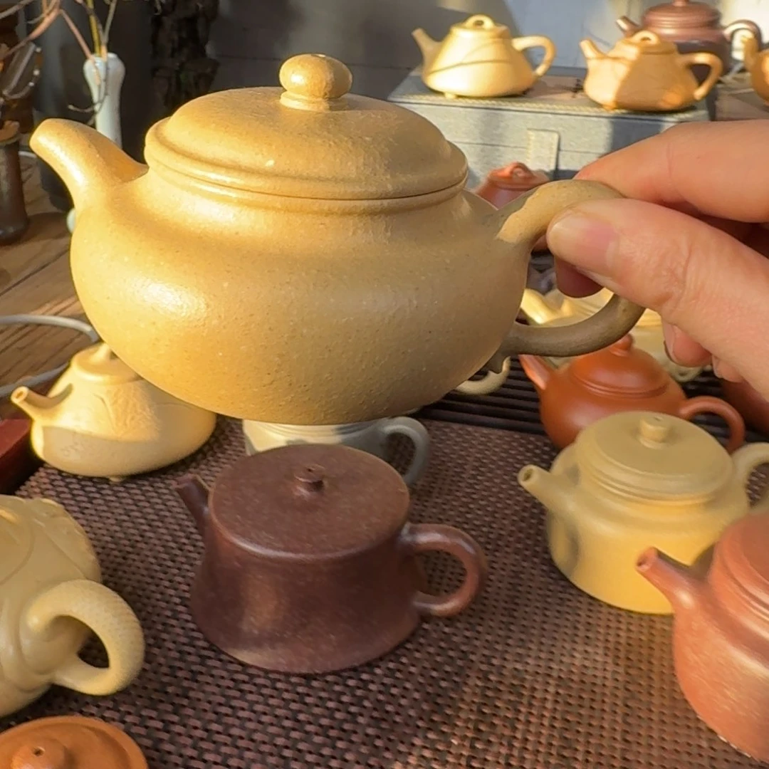 本山绿泥茶壶梨皮200毫升左右