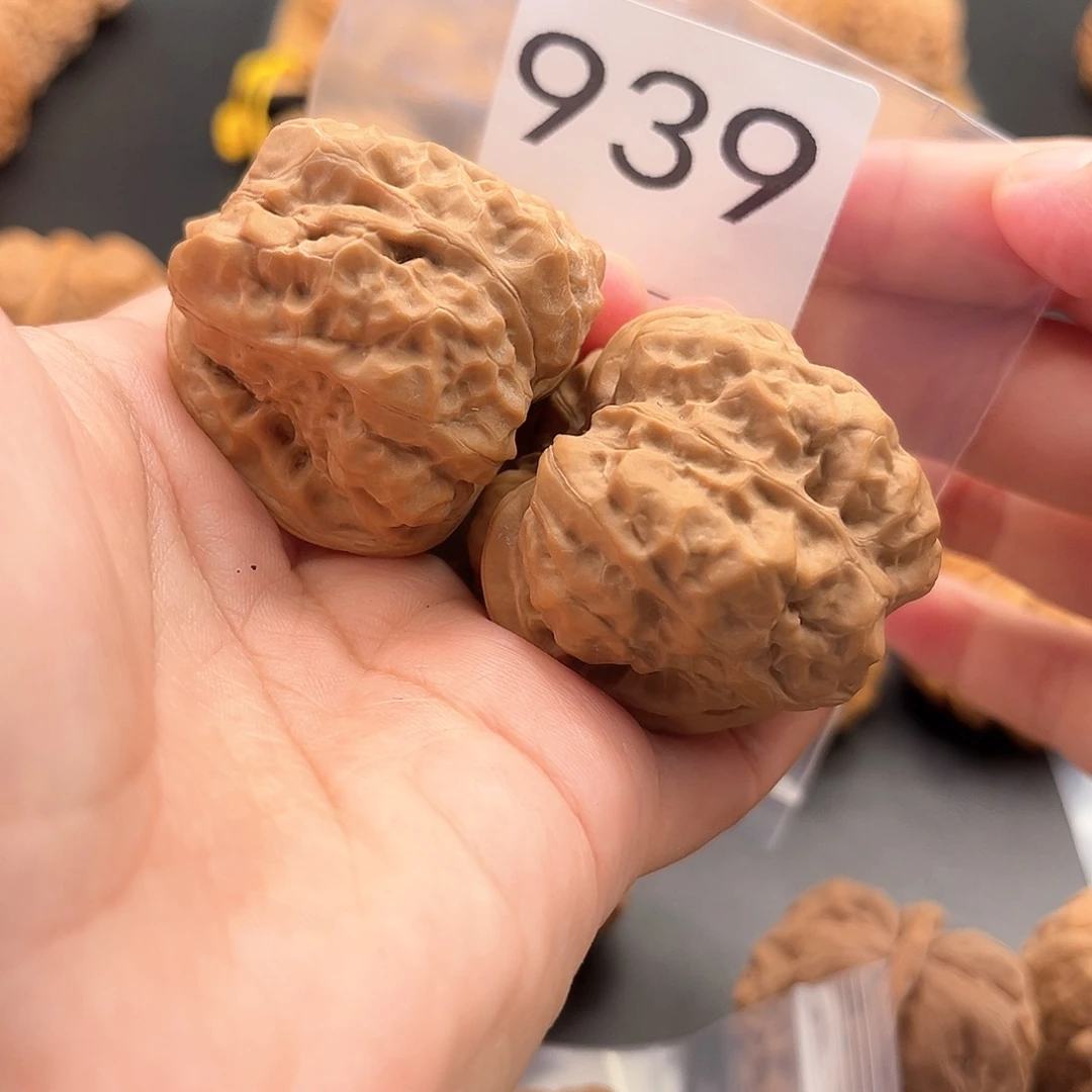 文玩核桃把件蛙蛙精品40度44