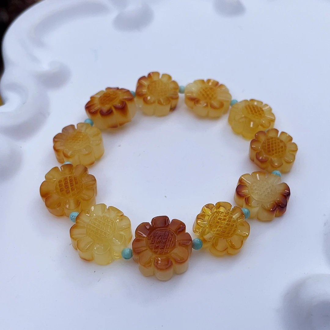 琥珀未镶嵌吊坠(赠链)