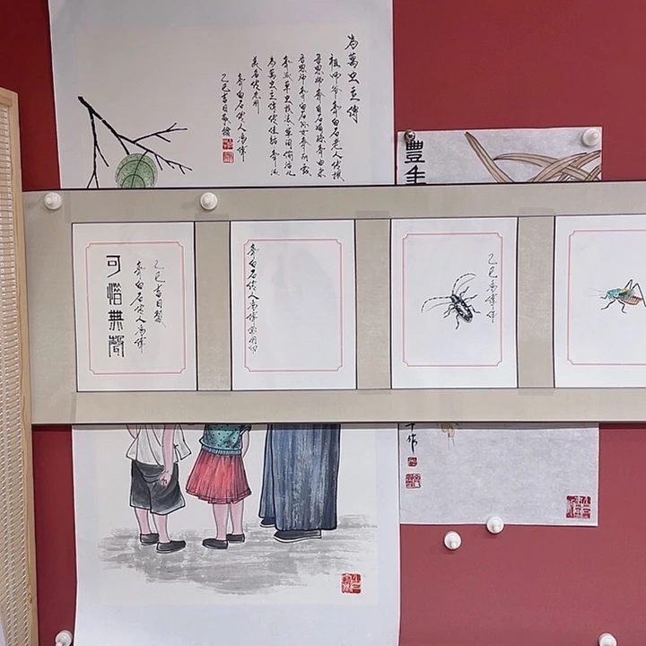 国画冯老师手绘作品