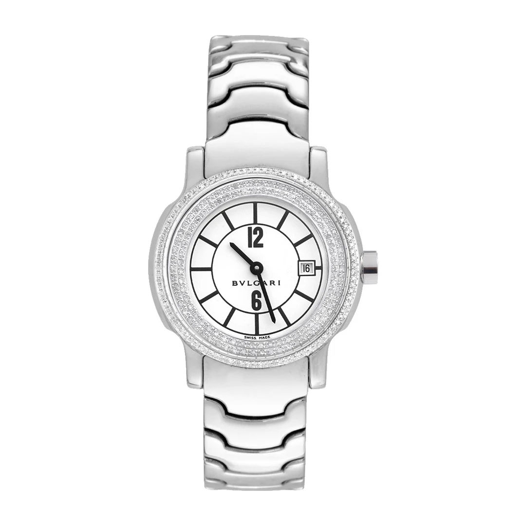 99新 BVLGARI/宝格丽 【上海漏价】29mm腕表/后钻/WHP037668