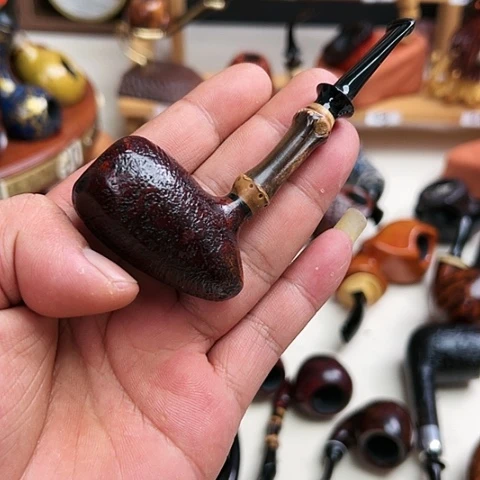 石楠木亮**录石楠木把件石楠木