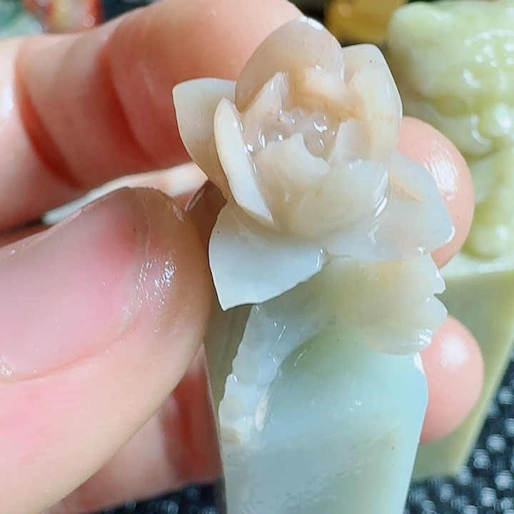 寿山石橙**壳真真正正章章
