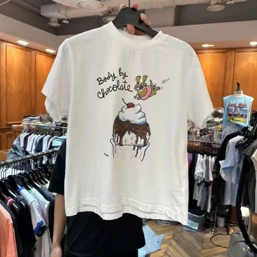 韩国代购. 公鸡家 蜂蜜小蛋糕短袖  L25050610