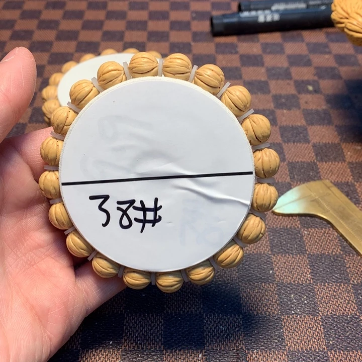 桃核手串不*?38号链接，