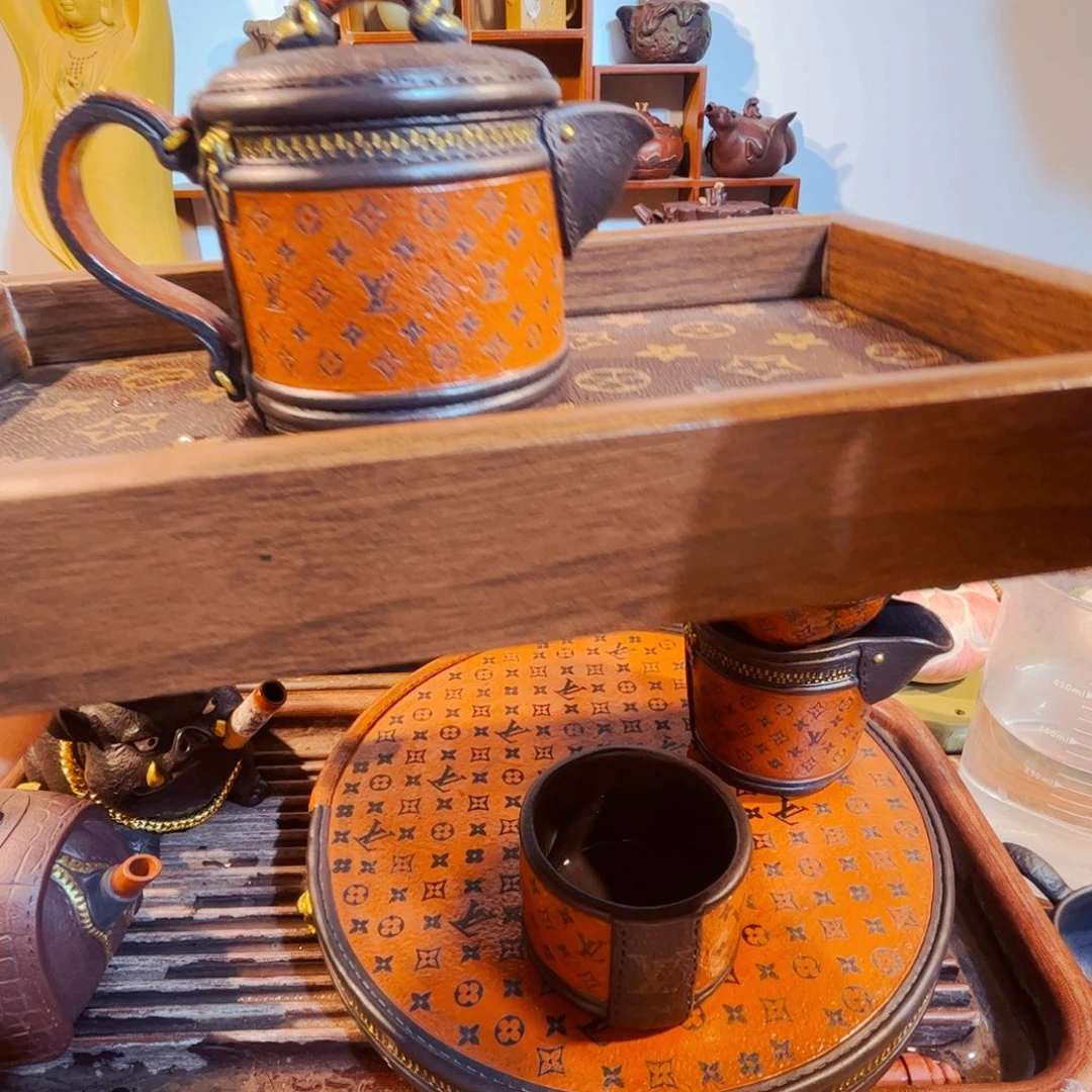 M***U紫砂茶叶盒纯手工制作过程就是