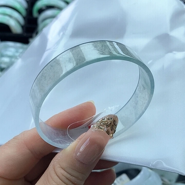 翡翠未镶嵌手镯11111