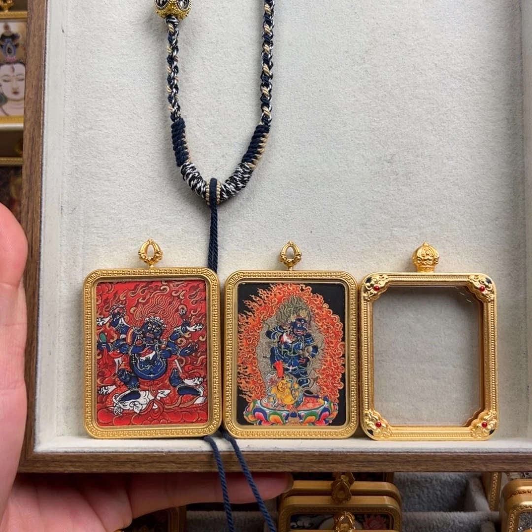 A***A吊坠双面定制六臂大黑天➕黑c