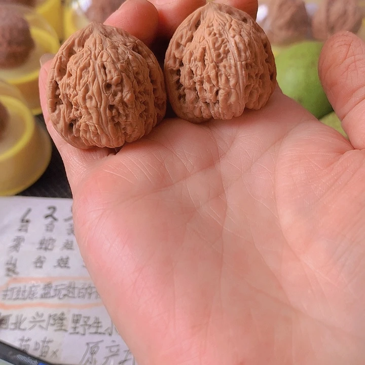 吊坠文玩核桃34红玛瑙