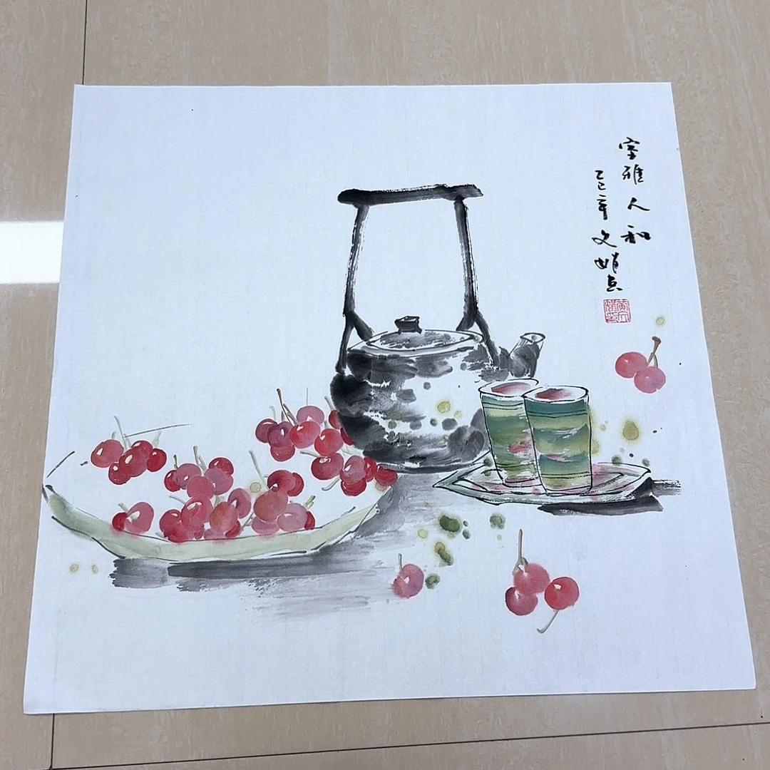 国画国画作品集一个