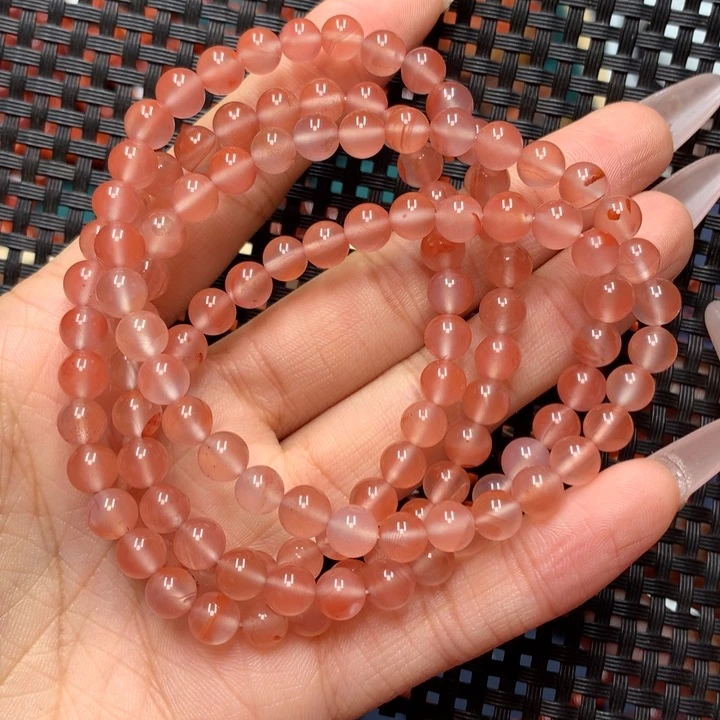 南红玛瑙手串未镶嵌6mm