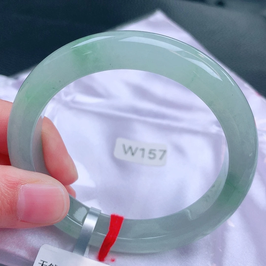 翡翠未镶嵌手镯缅甸天然a货翡翠手镯