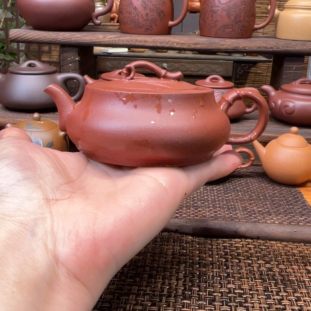 茶壶紫砂宜兴原矿紫砂手工制150