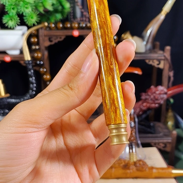 高端定制金丝楠烟嘴